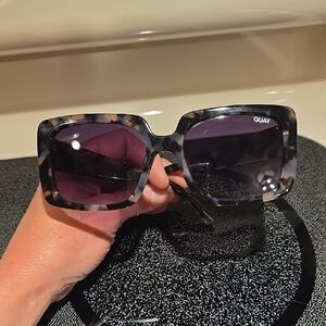 Quay Australia Tortoise and Black Women's Sunglasses